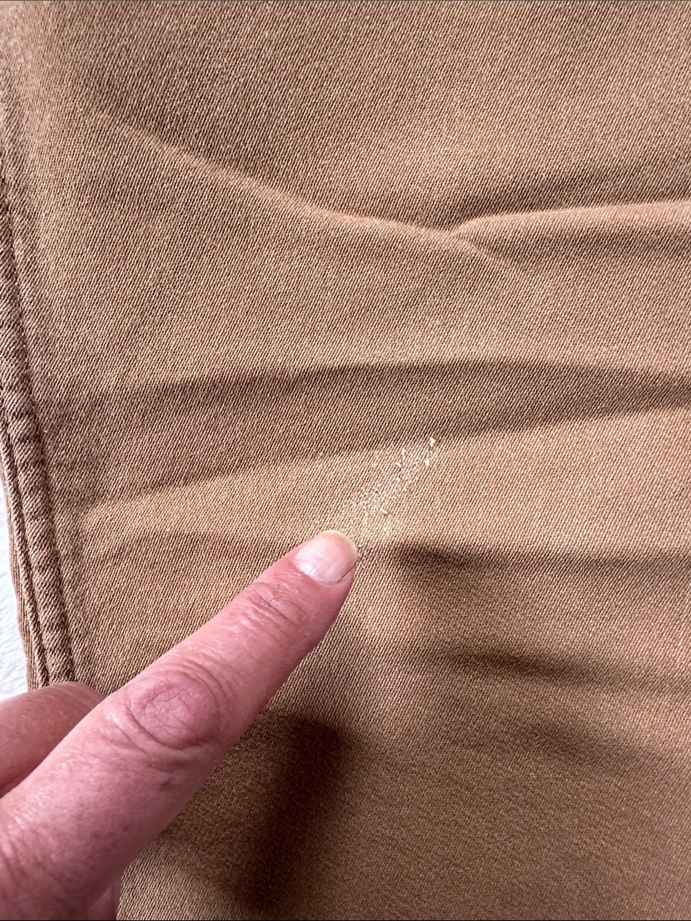LEVI’S 513 MensTan Straight-Leg Canvas Chinos with Stretch 36x29 Trusted Brand - Picture 10 of 17